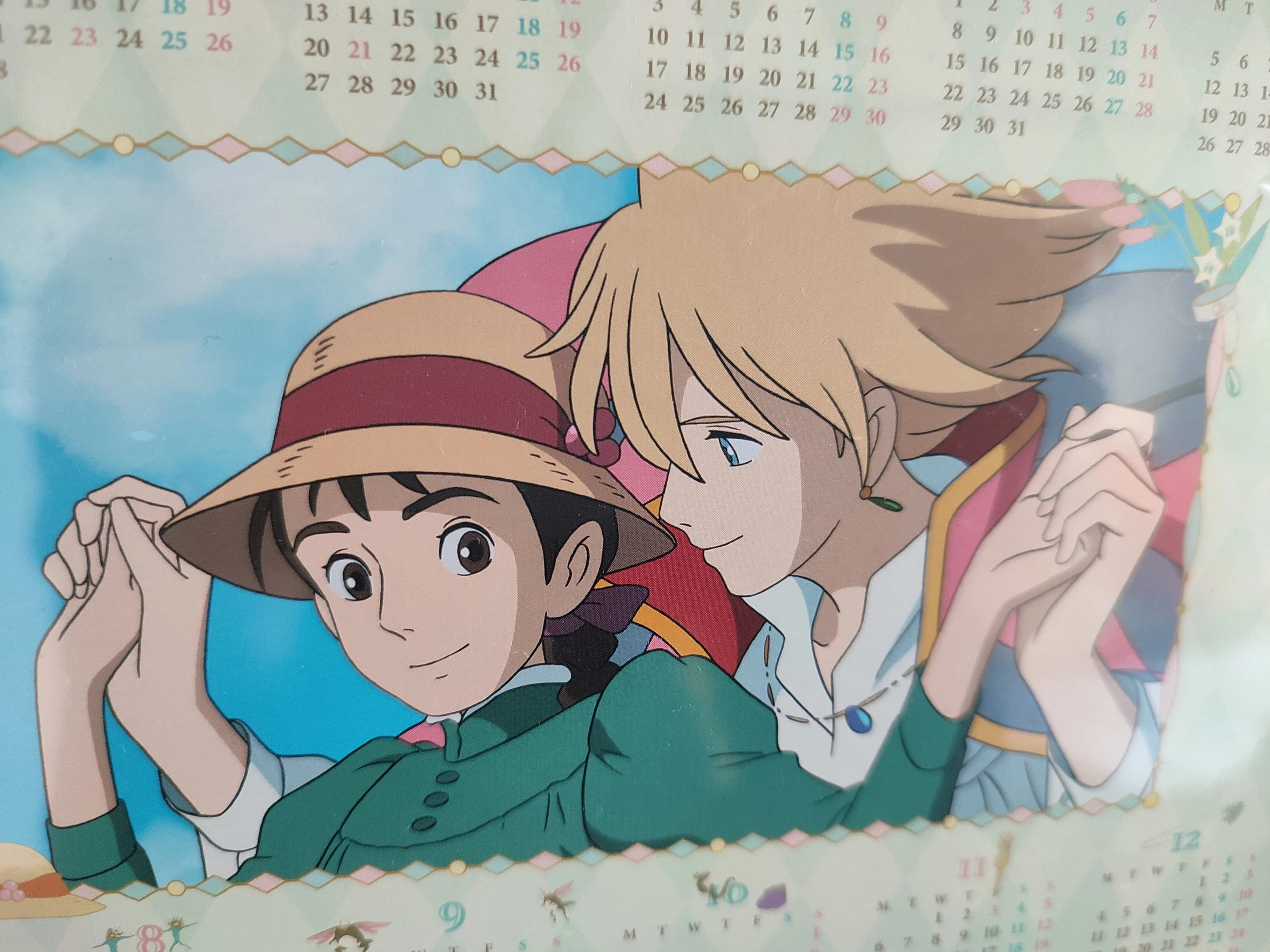 Official Ghibli Puzzle/Calendar 2023 • Howls Moving Castle Interior Home Decor/Wall Hanging • Studio Ghibli Gift • 1000 pieces - Image 4