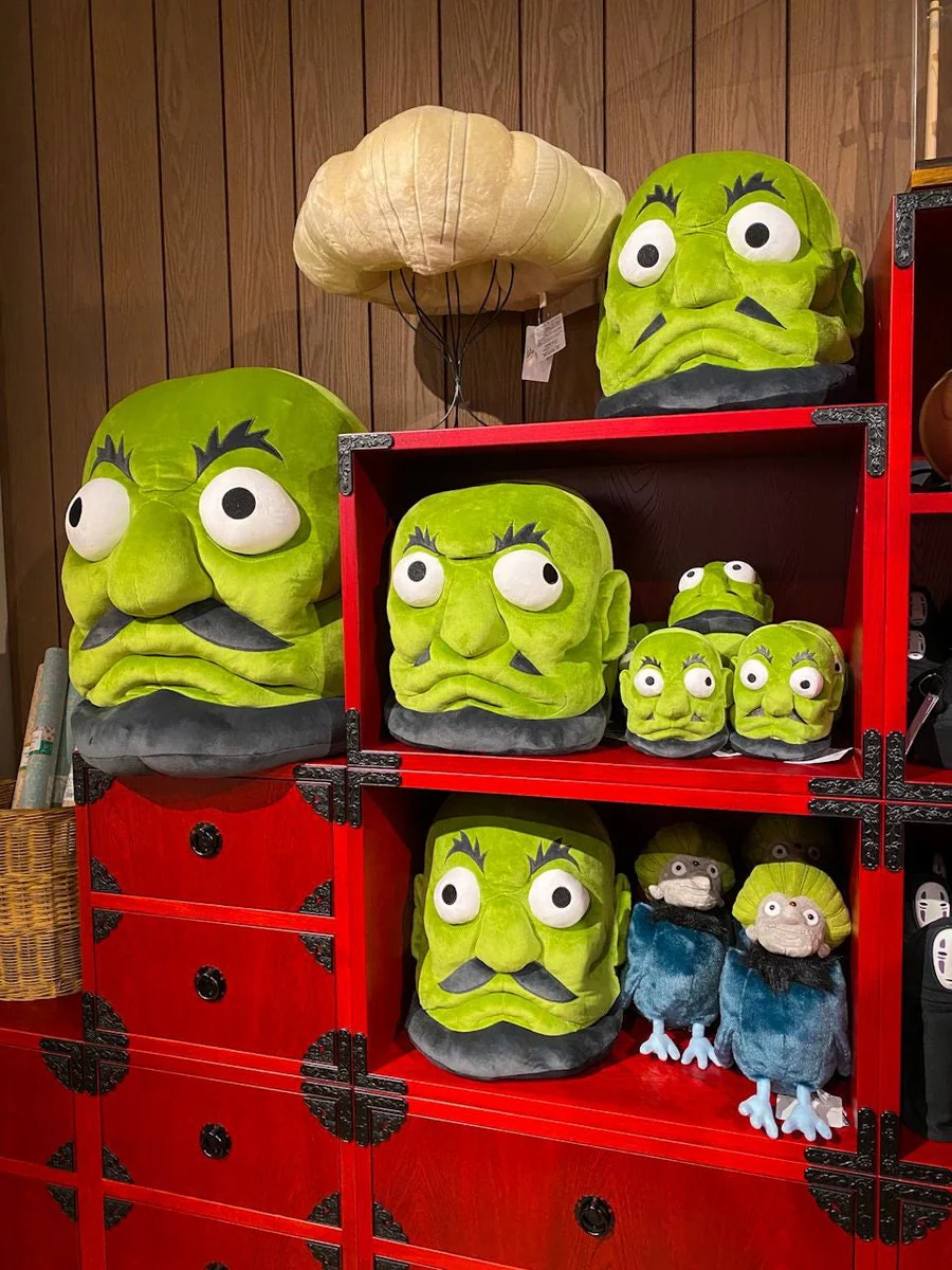 Spirited Away Kashira Head Plush Toy • Ghibli Park Exclusive - Image 9