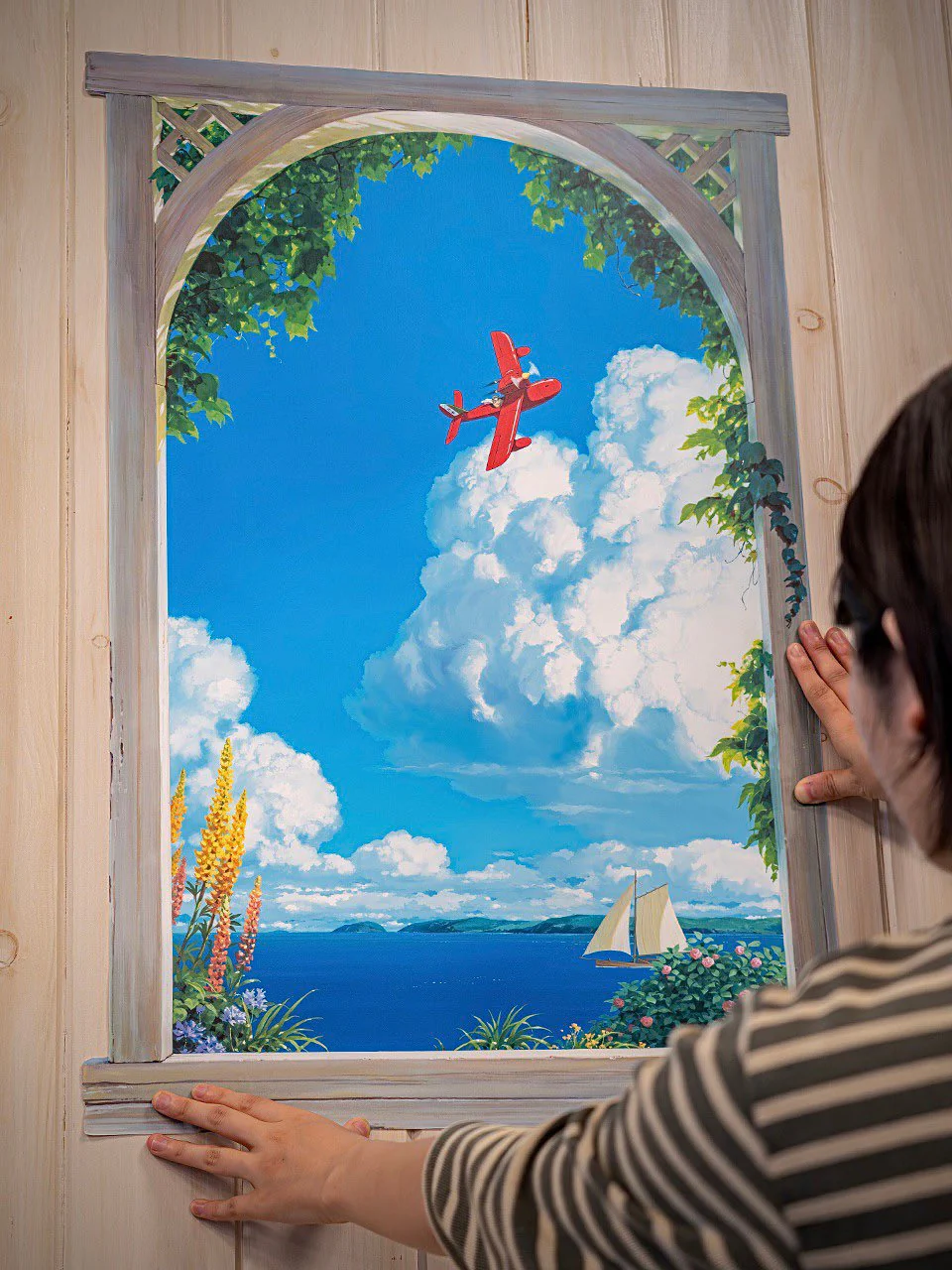 Porco Rosso Wall Art/Window Picture • Ghibli Museum Exclusive - Image 10