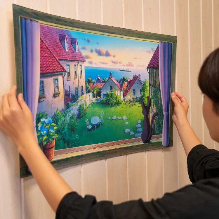 Kikis Delivery Service Wall Art/Window Picture • Ghibli Museum Exclusive - Image 10