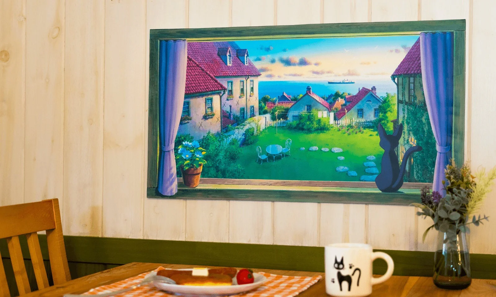 Kikis Delivery Service Wall Art/Window Picture • Ghibli Museum Exclusive - Image 11