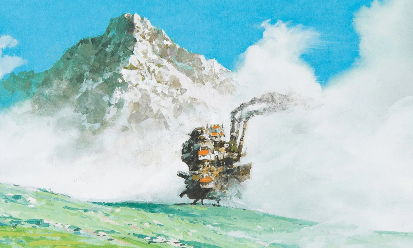 Official Ghibli Howls Moving Castle Wall Art/Window Picture • Ghibli Museum Exclusive - Image 3