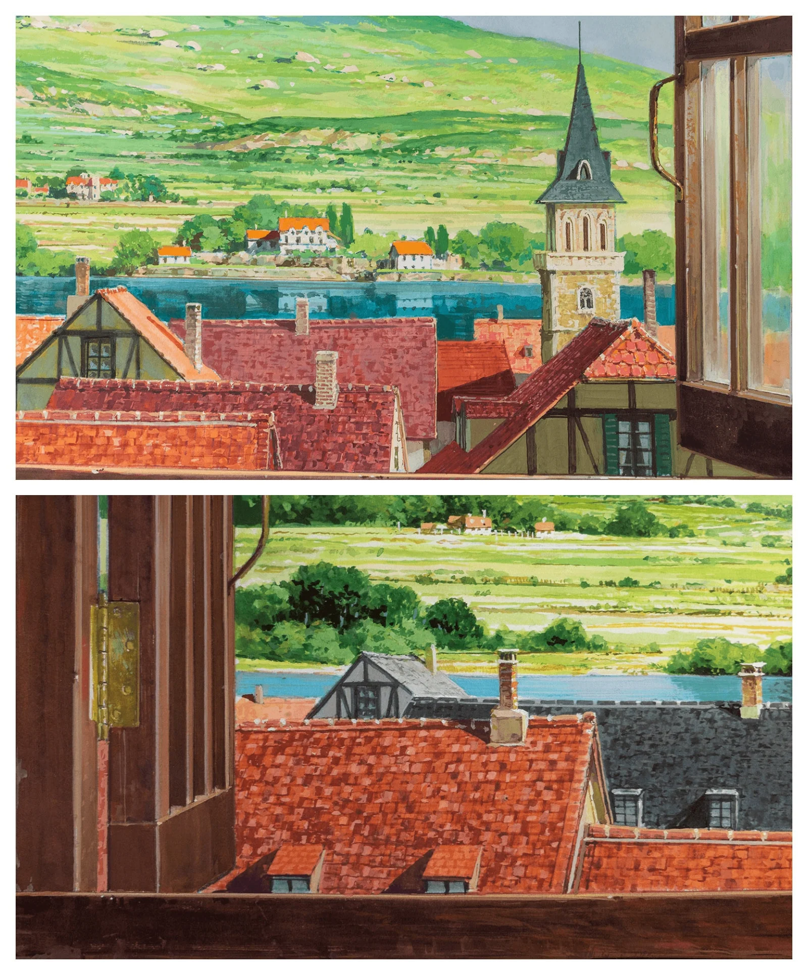 Official Ghibli Howls Moving Castle Wall Art/Window Picture • Ghibli Museum Exclusive - Image 4