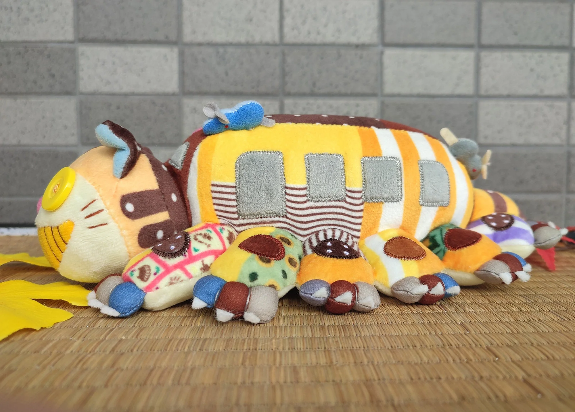 Official Ghibli Catbus Plush Toy • My Neighbor Totoro Stuffed Animal/Figure/Home Decor • Ghibli Park Exclusive - Image 3