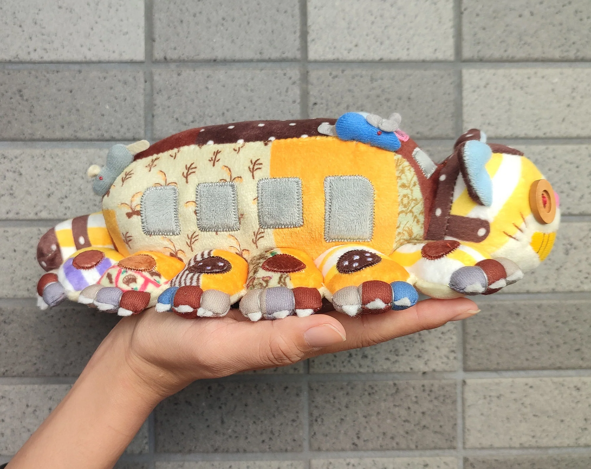 Official Ghibli Catbus Plush Toy • My Neighbor Totoro Stuffed Animal/Figure/Home Decor • Ghibli Park Exclusive - Image 7