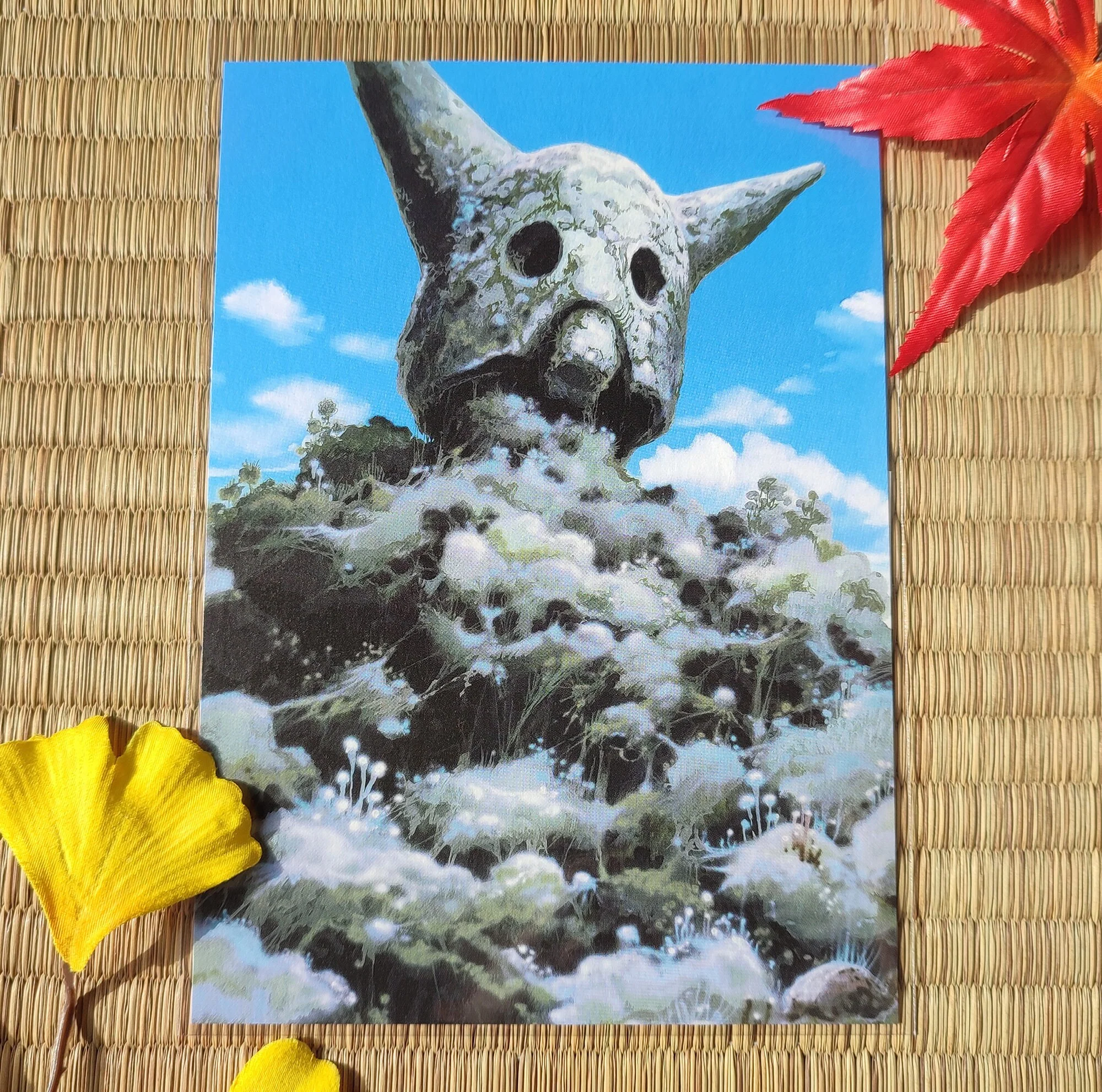 Official Studio Ghibli Nausicaä Postcard • Nausicaa of the Valley of the Wind Message card/Writing letter • Japanese Stationery - Image 6