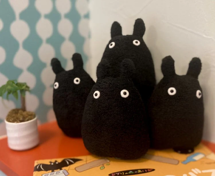 Official Ghibli My Neighbor Totoro Ghost Totoro Plush Toy • Ghibli Museum Exclusive - Image 4