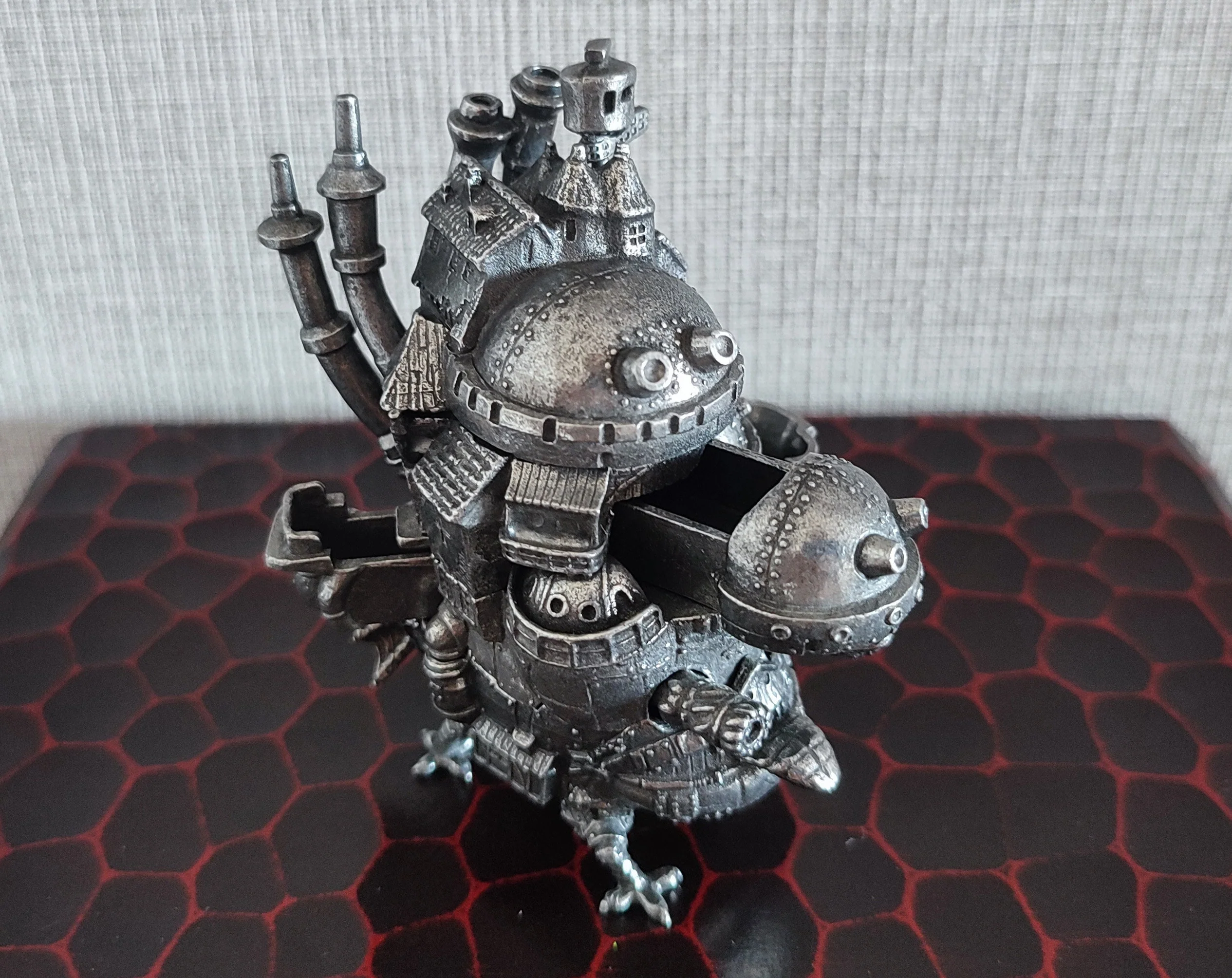 Official Ghibli Howls Moving Castle Metallic Jewelry Box • Ghibli Museum Exclusive - Image 5