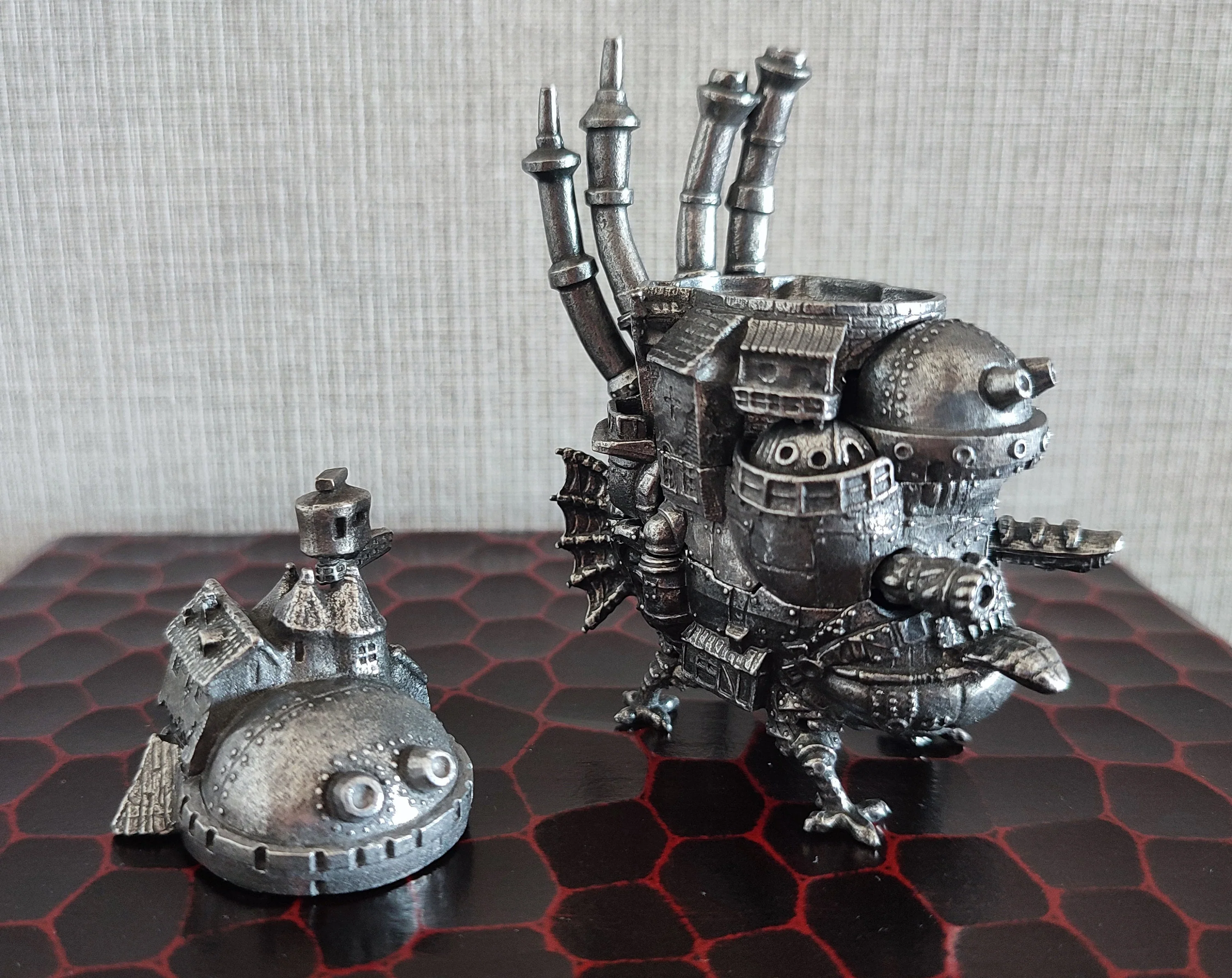 Official Ghibli Howls Moving Castle Metallic Jewelry Box • Ghibli Museum Exclusive - Image 6