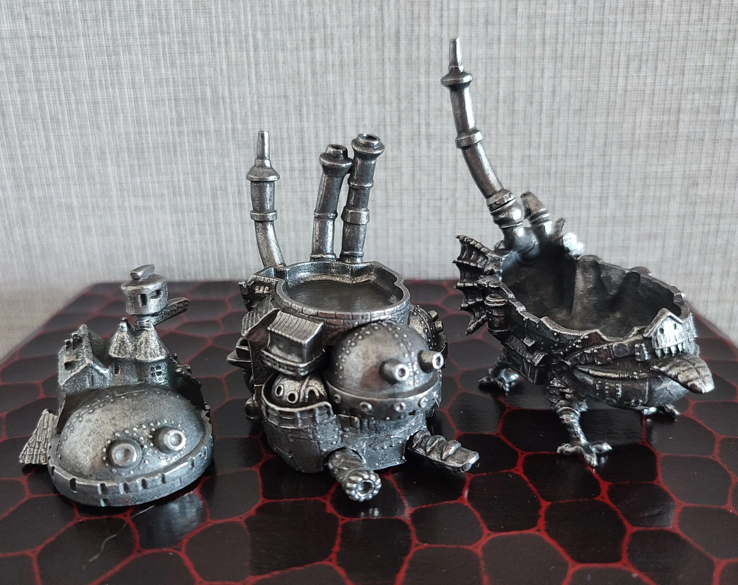 Official Ghibli Howls Moving Castle Metallic Jewelry Box • Ghibli Museum Exclusive - Image 7