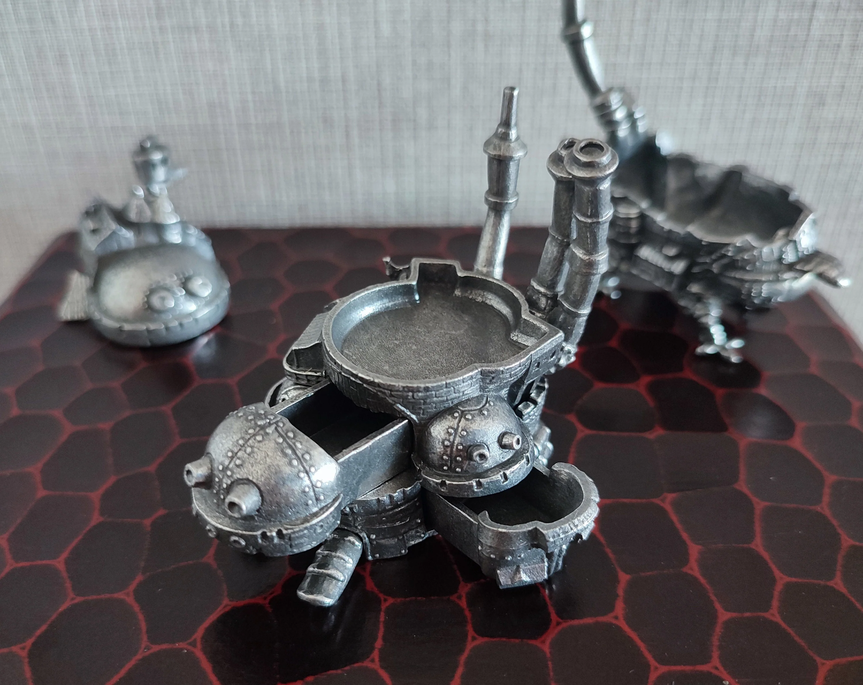 Official Ghibli Howls Moving Castle Metallic Jewelry Box • Ghibli Museum Exclusive - Image 8