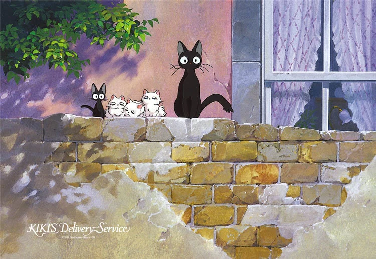 Ghibli 300 pieces Jigsaw Puzzle • Kikis Delivery Service Film Scene/Interior Diorama/Home Decor • Jiji Gigi Anime Hobby - Image 3