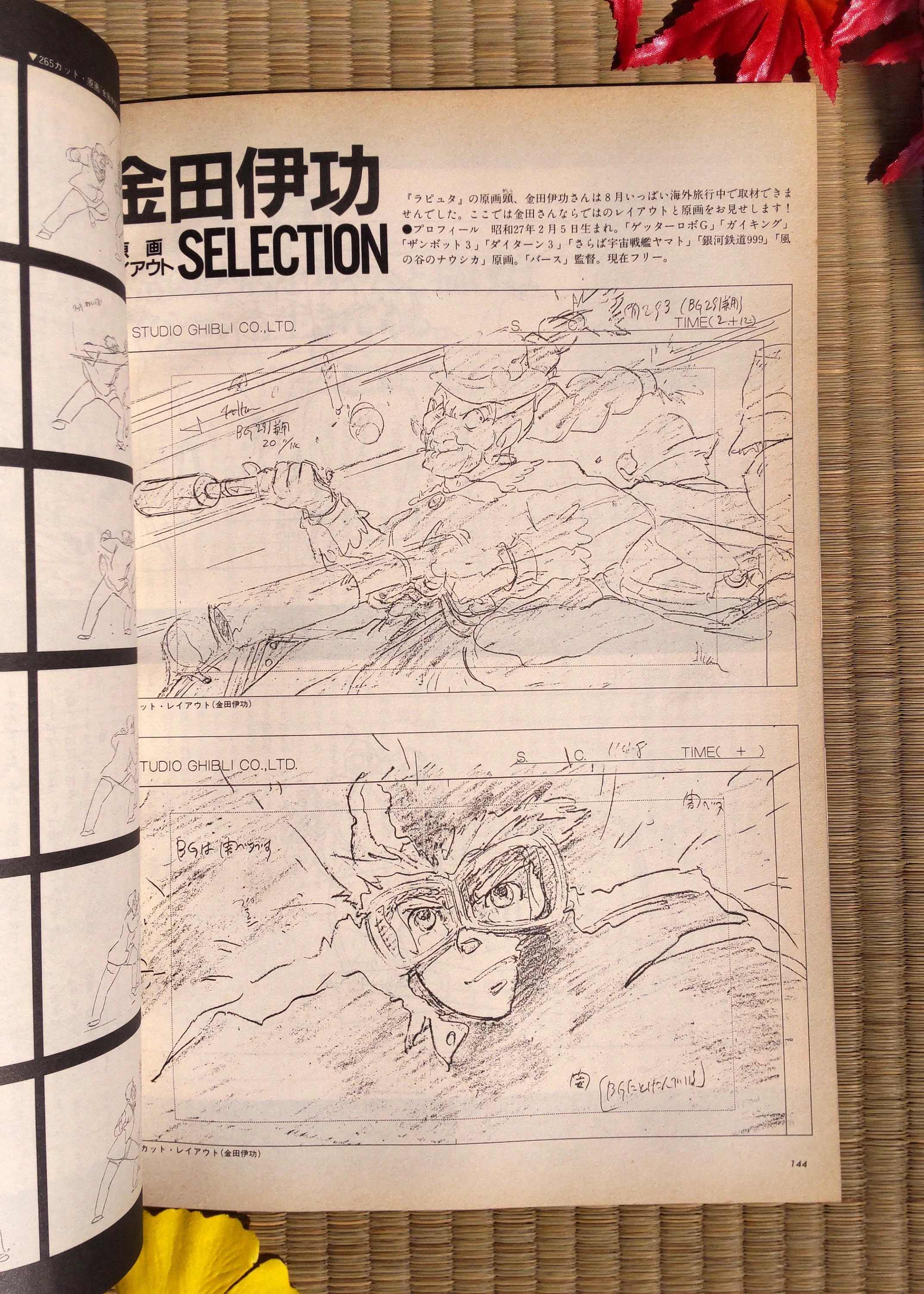 Ghibli Studio Laputa Vintage Artbook • Laputa Castle in the Sky "Roman Album" • Japanese Anime Painting Art Book - Image 8