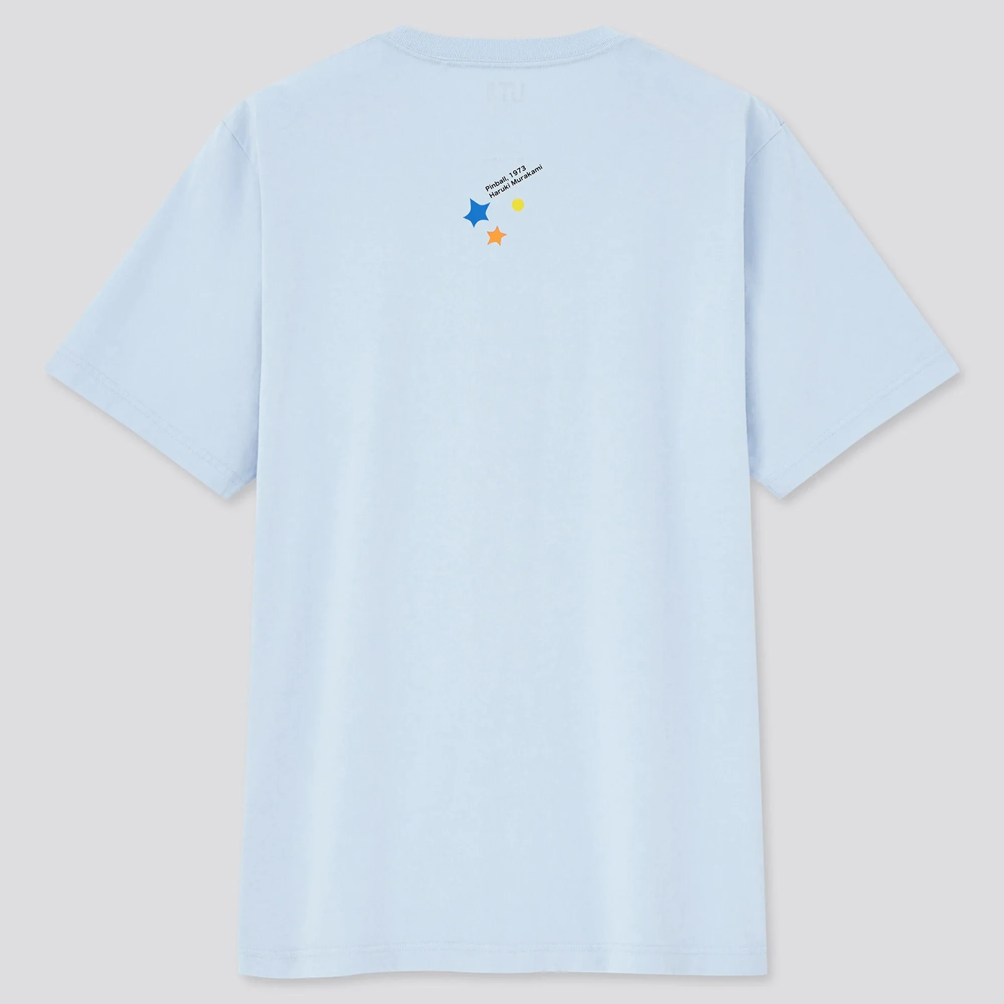 Haruki Murakami "Pinball 1973" Blue T-Shirt • Murakami RADIO UT • Official Japanese Merchandise Art Gift - Image 3