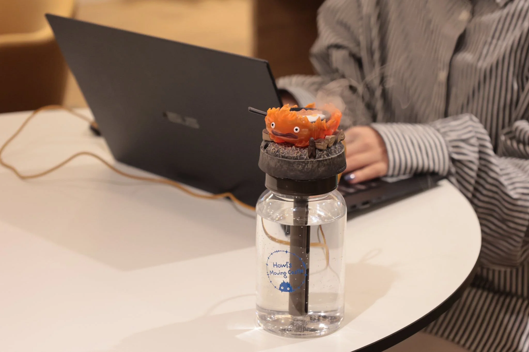 Official Ghibli Calcifer Humidifier • Howls Moving Castle Figure/Home Decor/Mister/Steamer - Image 8