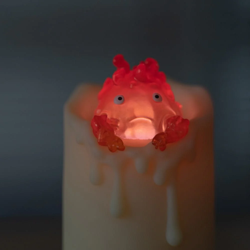Howls Moving Castle Figure/Lantern • Calcifer Candle Light - Image 3