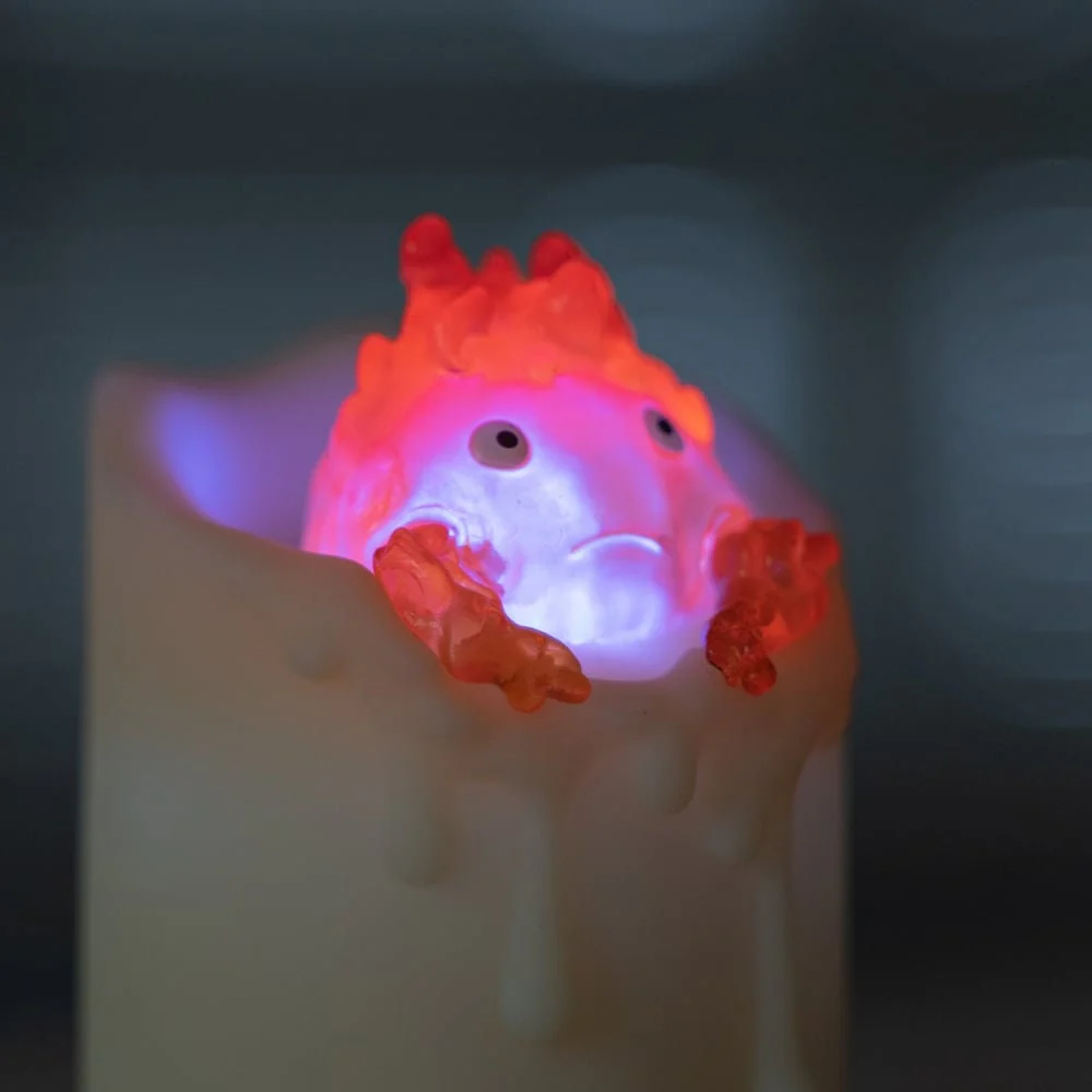 Howls Moving Castle Figure/Lantern • Calcifer Candle Light - Image 4