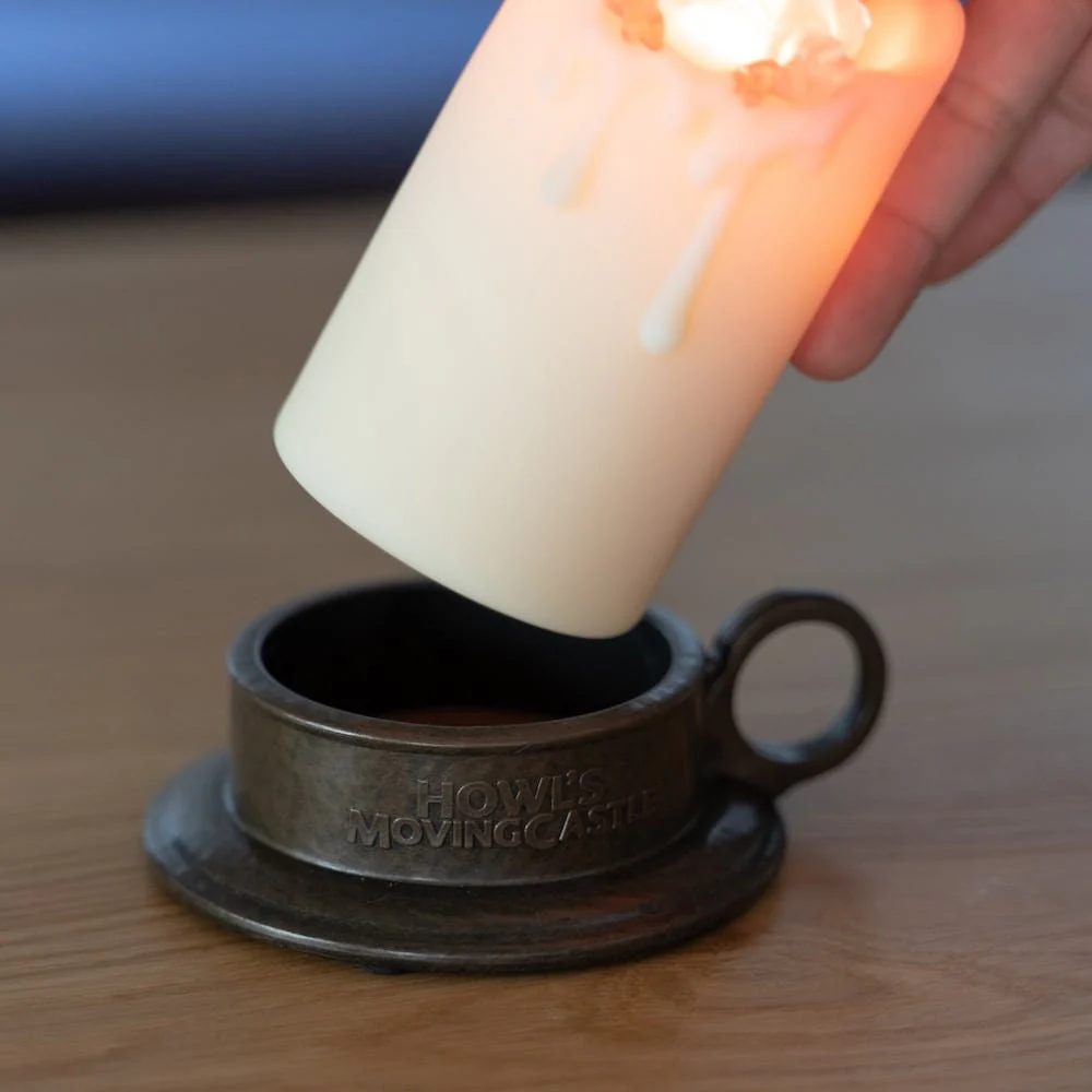 Howls Moving Castle Figure/Lantern • Calcifer Candle Light - Image 5