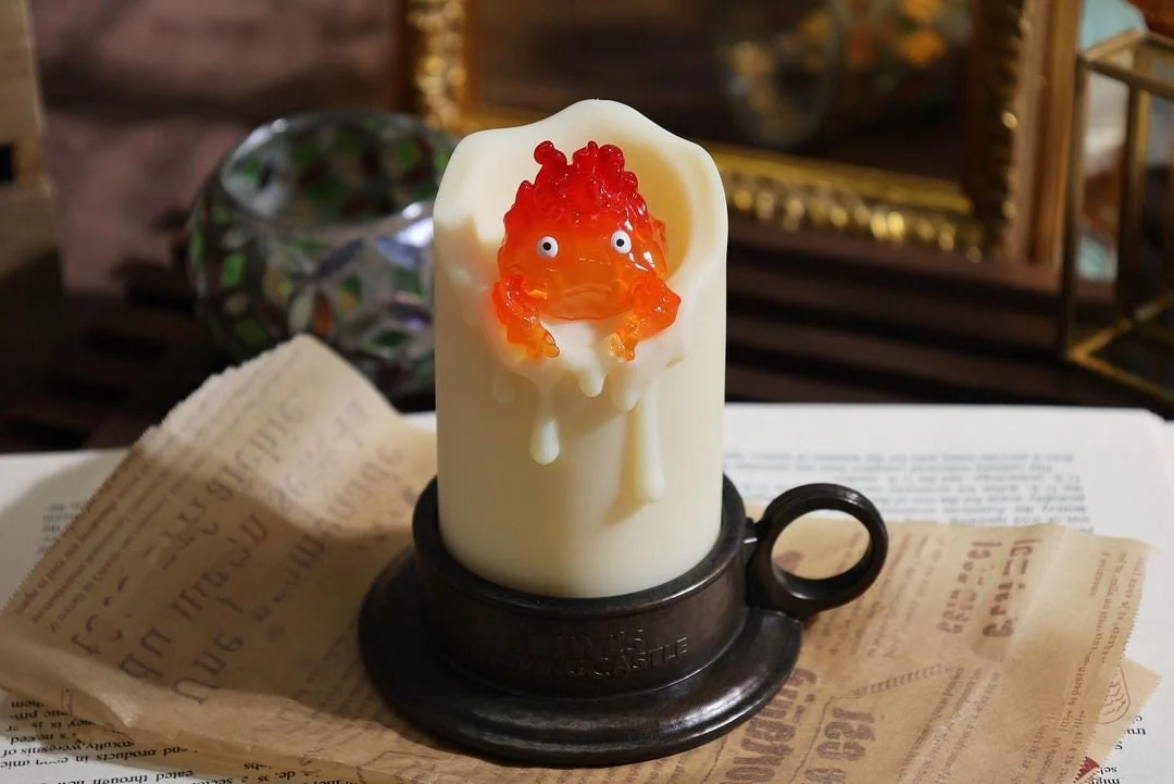 Howls Moving Castle Figure/Lantern • Calcifer Candle Light - Image 6