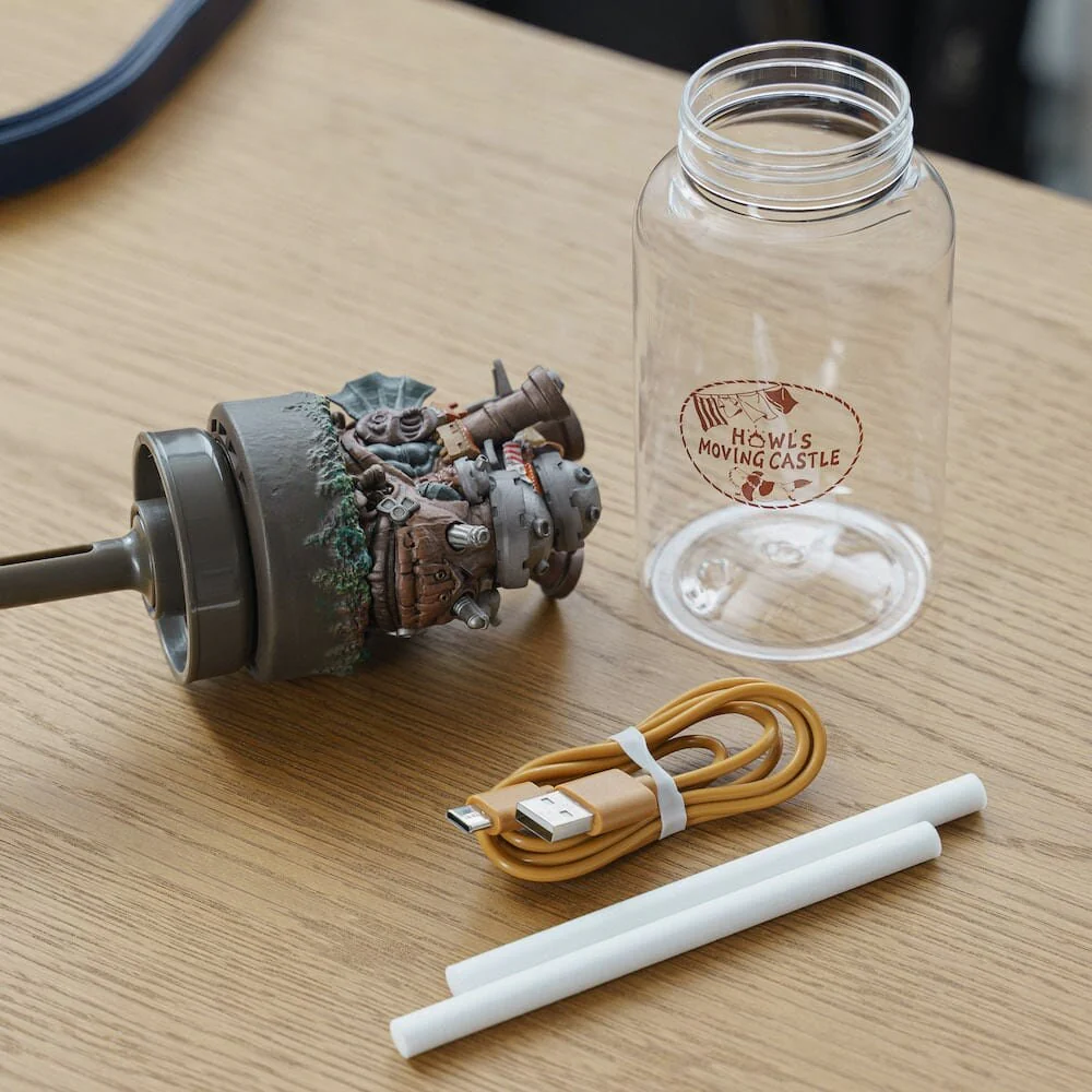 Official Ghibli Howl's Castle Humidifier • Howls Moving Castle Figure/Home Decor/Mister/Steamer - Image 5