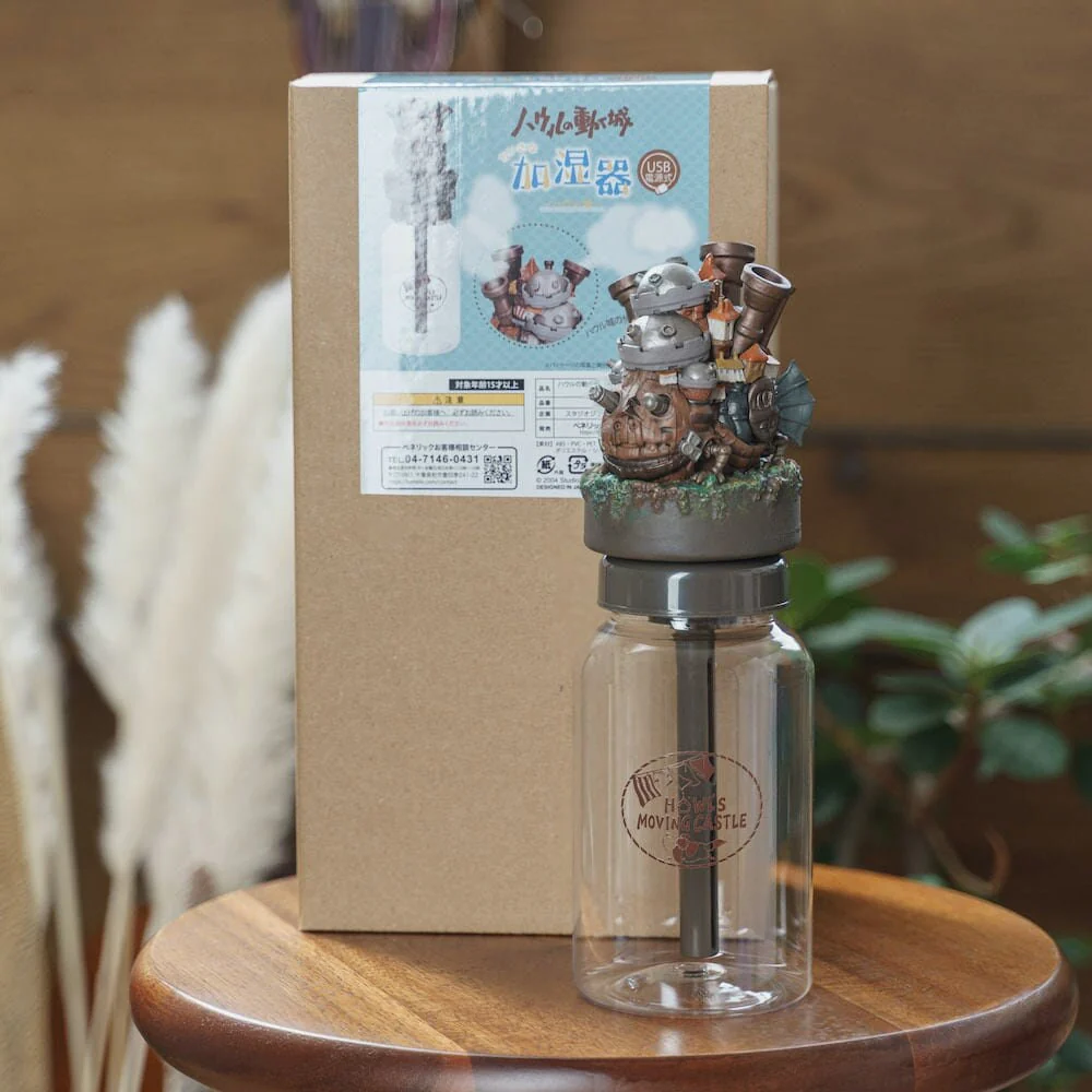 Official Ghibli Howl's Castle Humidifier • Howls Moving Castle Figure/Home Decor/Mister/Steamer - Image 6