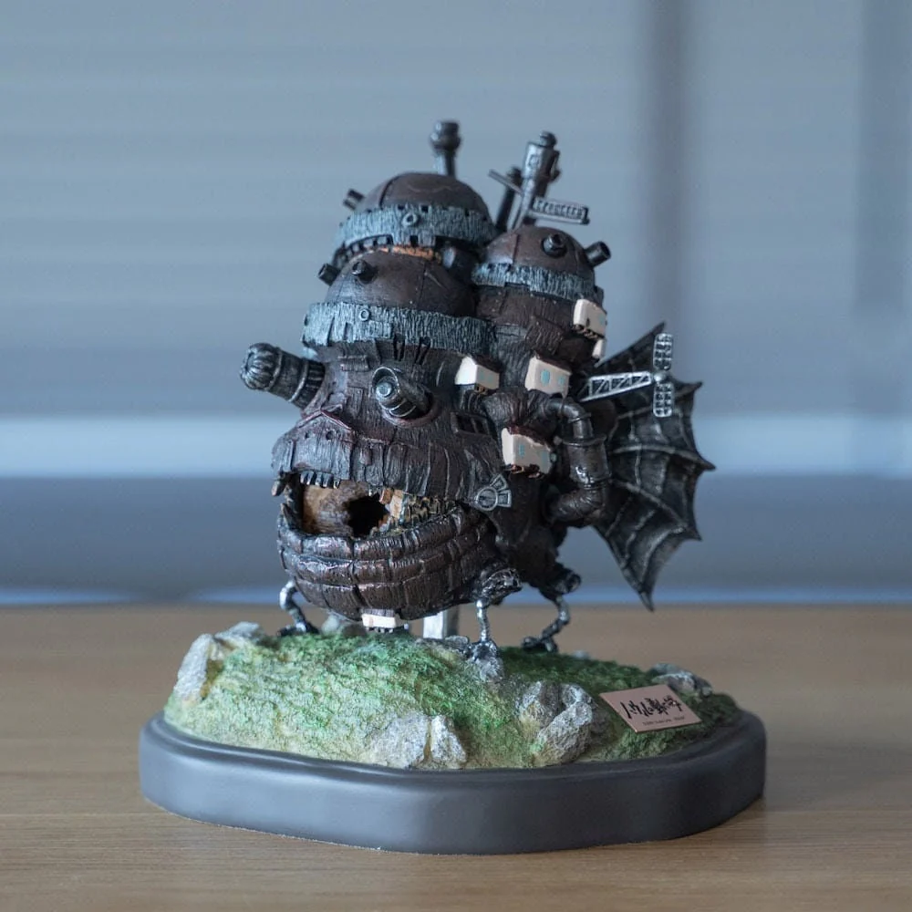 Official Ghibli Howl's Moving Castle Light Up Diorama • Figure/Home Decor/Interior Design with Calcifer - Image 3