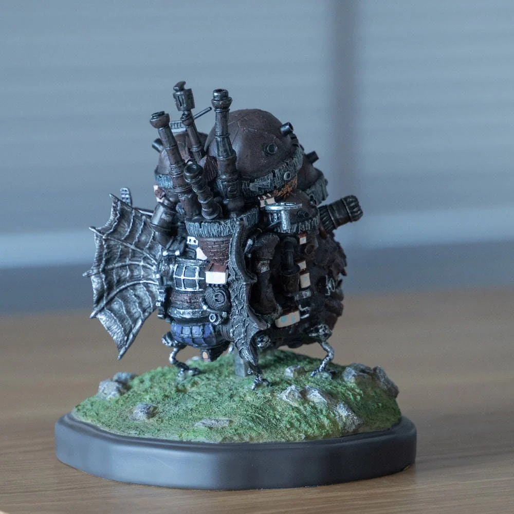 Official Ghibli Howl's Moving Castle Light Up Diorama • Figure/Home Decor/Interior Design with Calcifer - Image 5