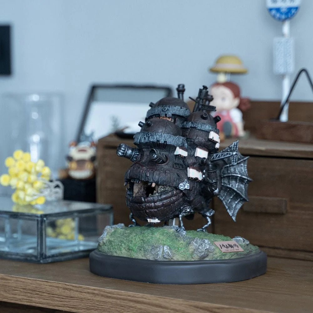 Official Ghibli Howl's Moving Castle Light Up Diorama • Figure/Home Decor/Interior Design with Calcifer - Image 6