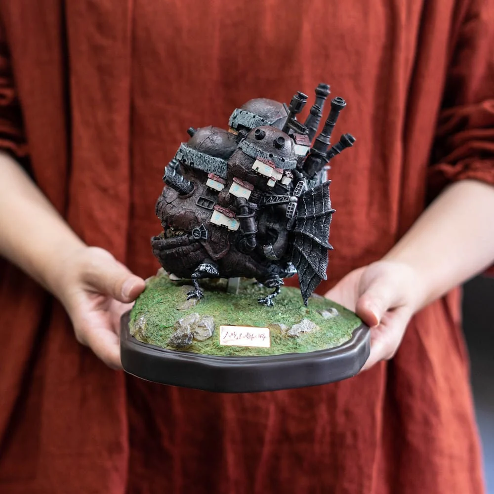 Official Ghibli Howl's Moving Castle Light Up Diorama • Figure/Home Decor/Interior Design with Calcifer - Image 8