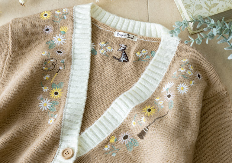 Official Ghibli Kikis Delivery Service Cardigan • Sweater/Pullover/Jumper with Jiji - Image 3