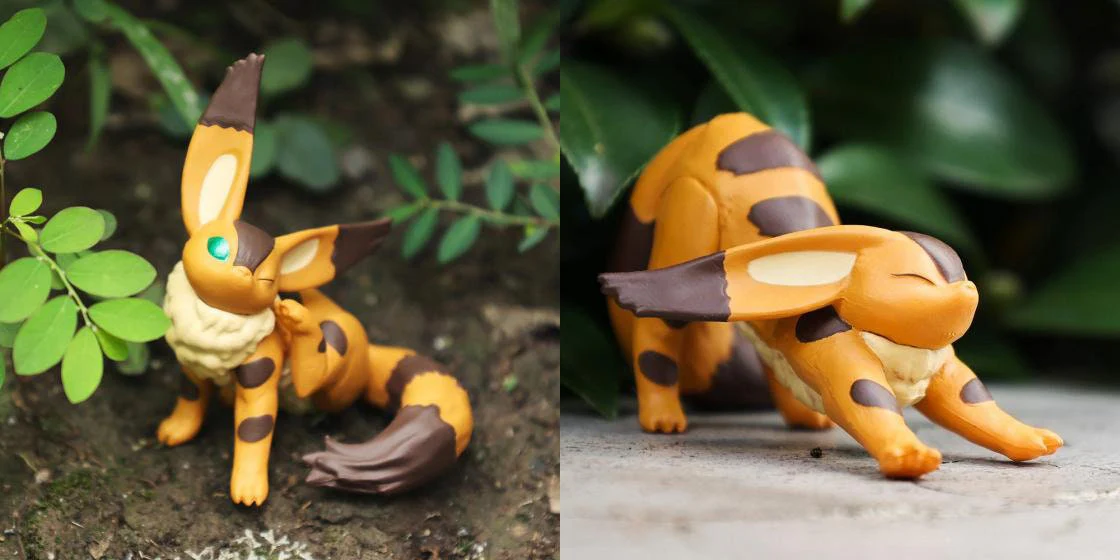 Official Ghibli Fox-Squirrel Teto Figure Set of 6 • Nausicaa, Laputa Figurine/Home Decor - Image 3