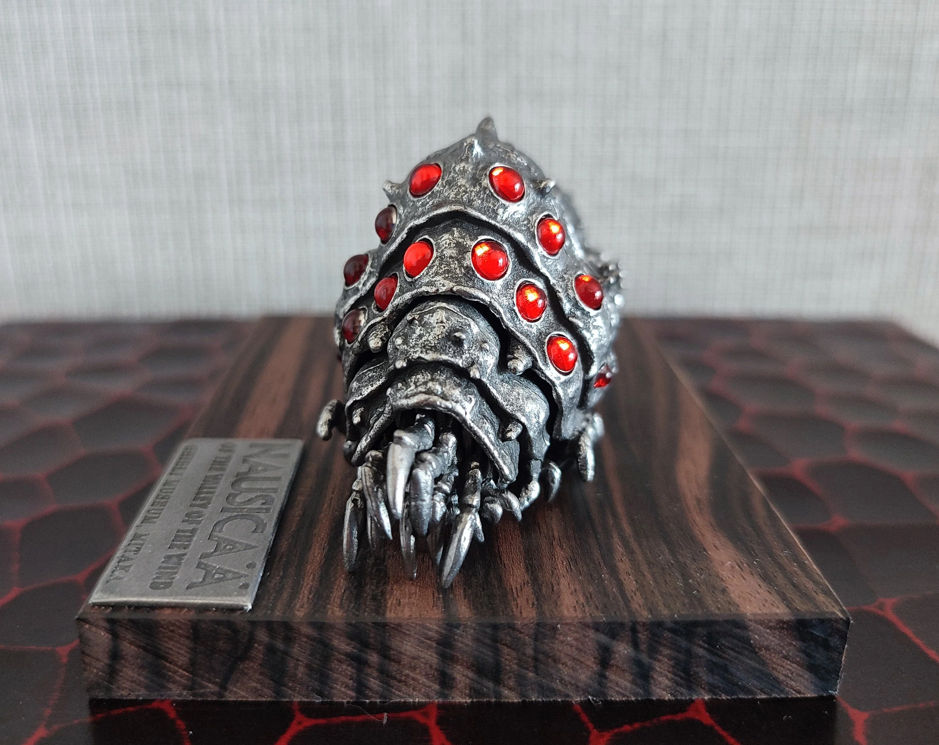 Official Ghibli Nausicaa King Bug Ohmu Metallic Figure • Ghibli Museum Exclusive - Image 3