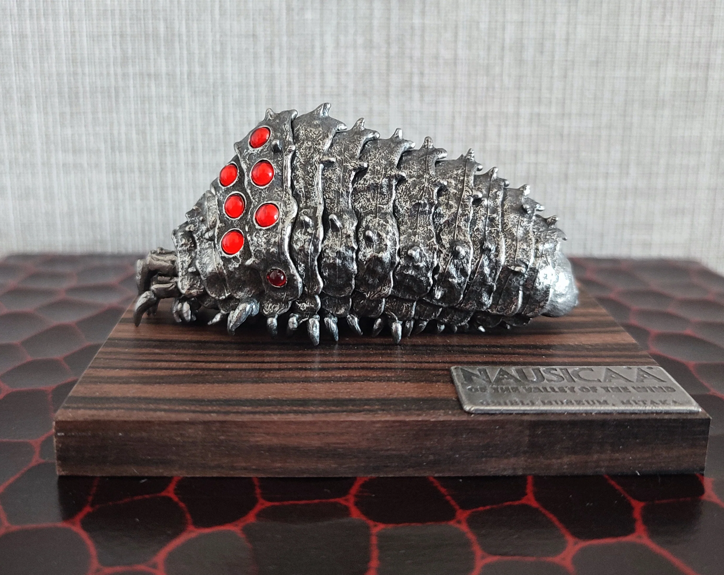 Official Ghibli Nausicaa King Bug Ohmu Metallic Figure • Ghibli Museum Exclusive - Image 4