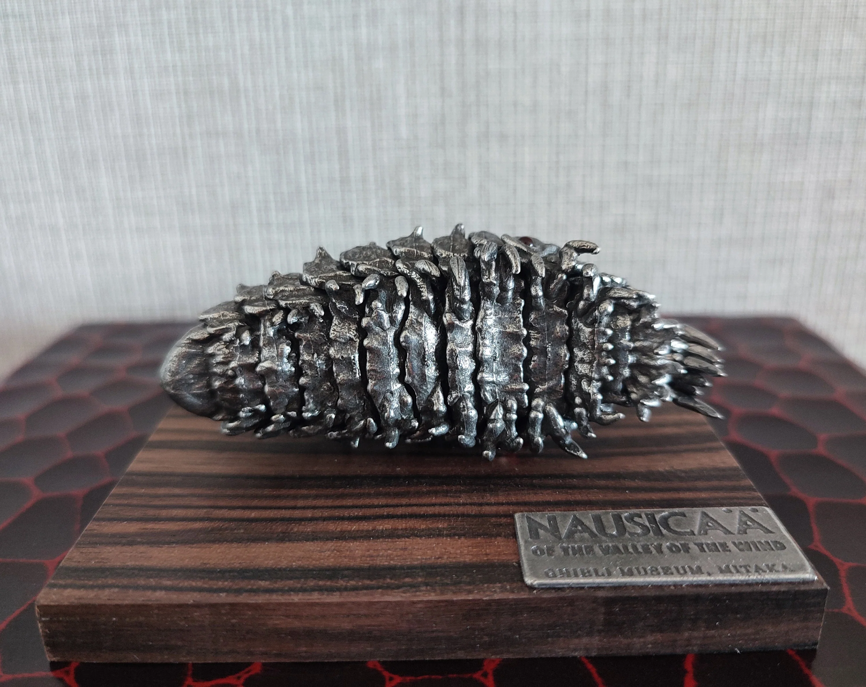 Official Ghibli Nausicaa King Bug Ohmu Metallic Figure • Ghibli Museum Exclusive - Image 5