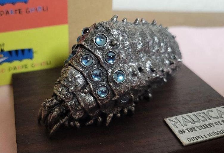 Official Ghibli Nausicaa King Bug Ohmu Metallic Figure • Ghibli Museum Exclusive - Image 7