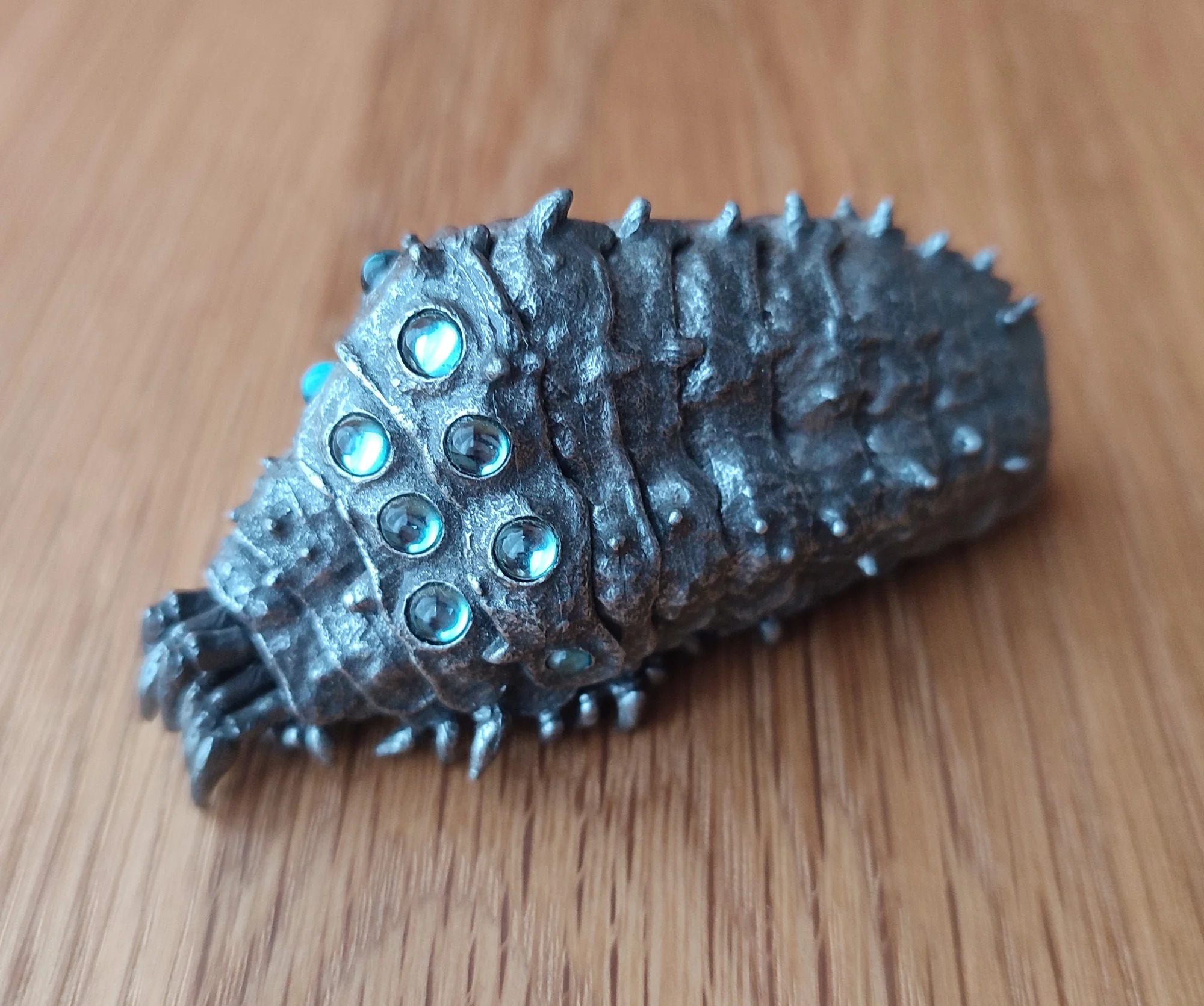 Official Ghibli Nausicaa King Bug Ohmu Metallic Figure • Ghibli Museum Exclusive - Image 8