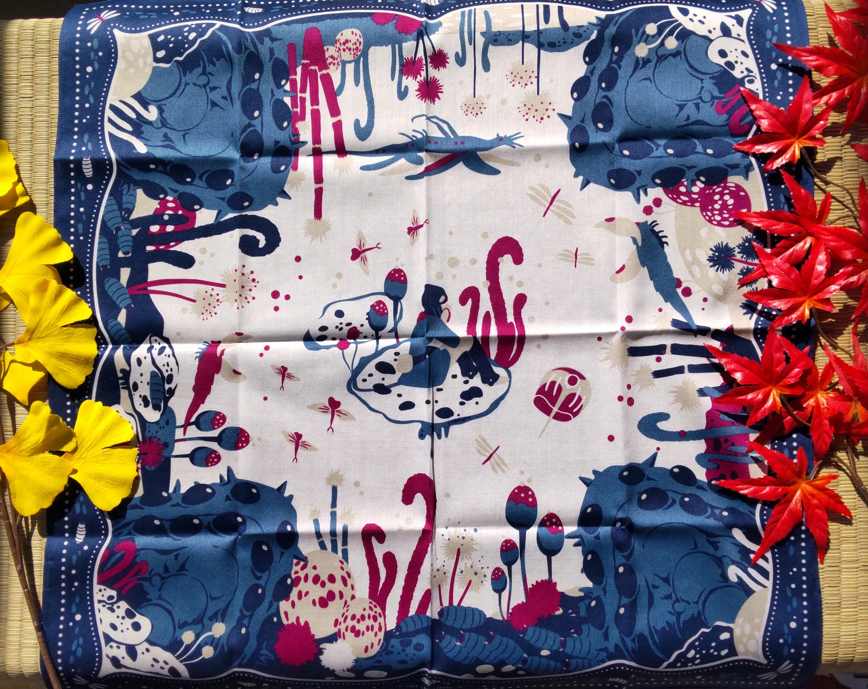 Nausicaa of the Valley of the Wind Tapestry/Bandana/Handkerchief • Ghibli Exhibition Exclusive - Image 3