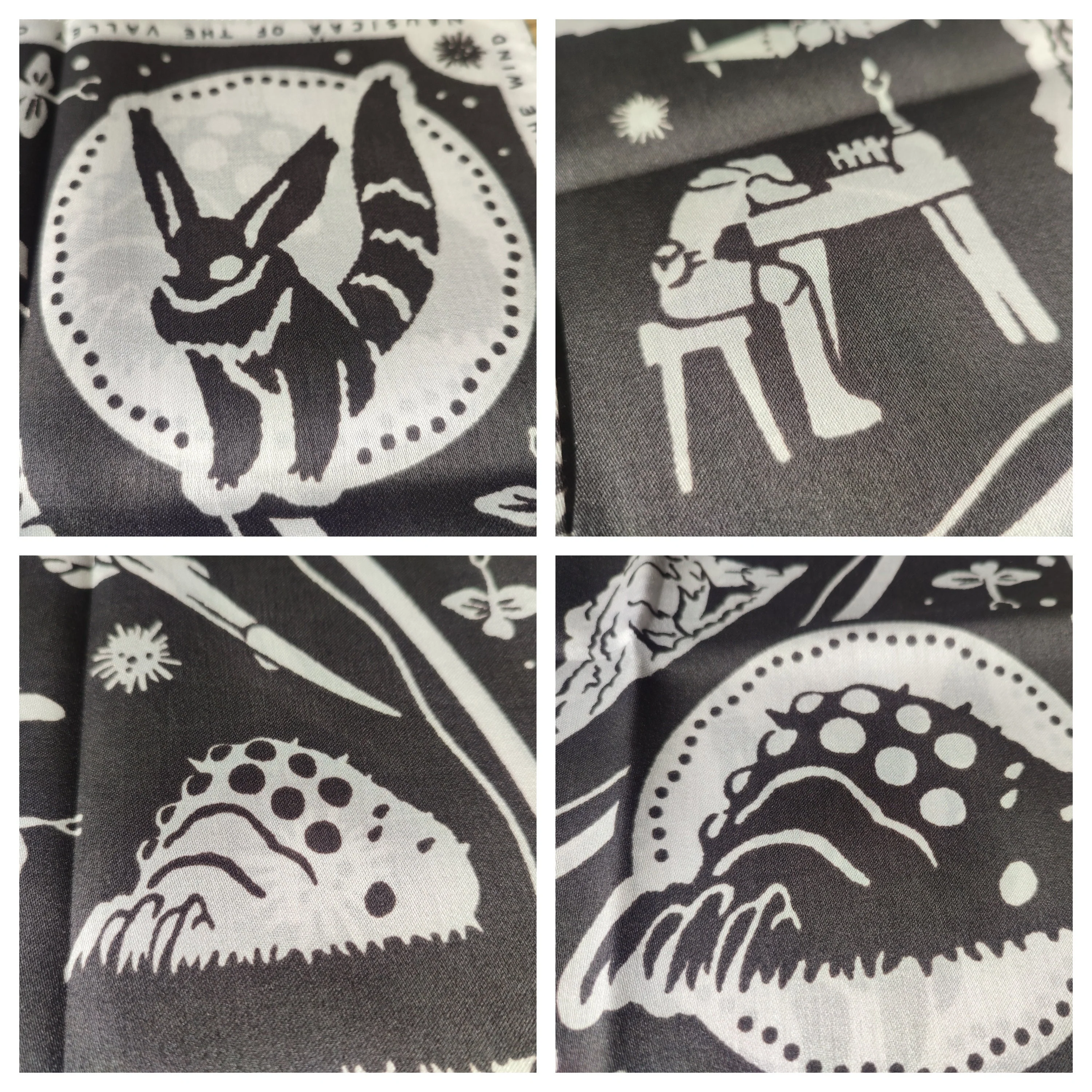 Nausicaa of the Valley of the Wind Tapestry/Bandana/Handkerchief • Ghibli Exhibition Exclusive - Image 8