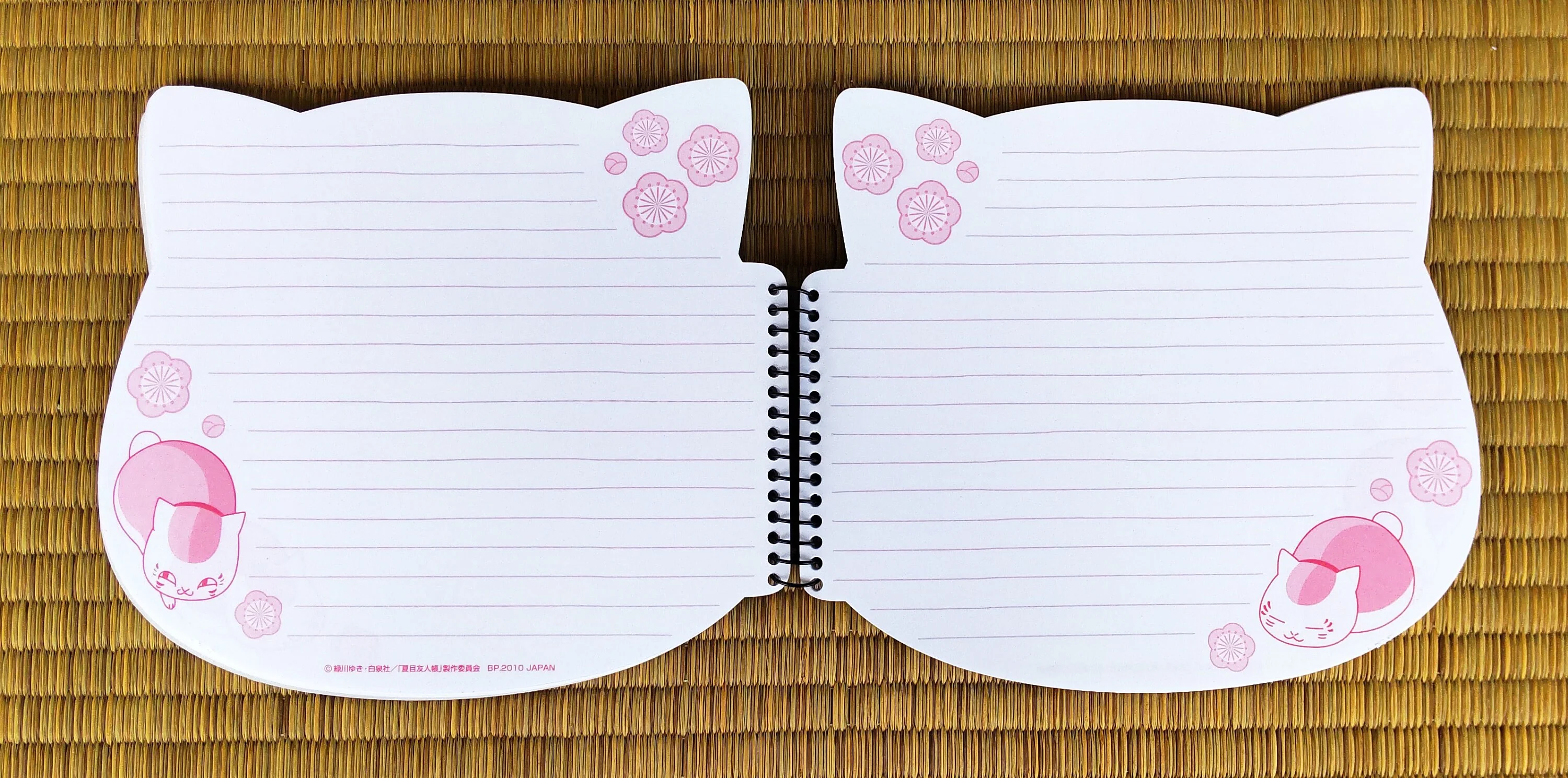 Nyanko-Sensei Notepad/Notebook • Natsume's Book of Friends(Natsume Yuujinchou) Anime Planner/Memo pad • Kawaii Cat Japanese Stationary - Image 4