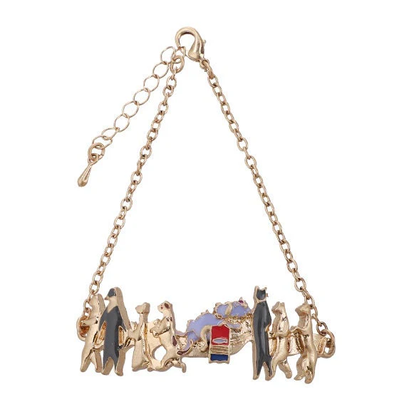 Official Ghibli Cat Procession Bracelet Adjustable • The Cat Returns, Whisper of the Heart • Japanese Anime Jewelry - Image 9