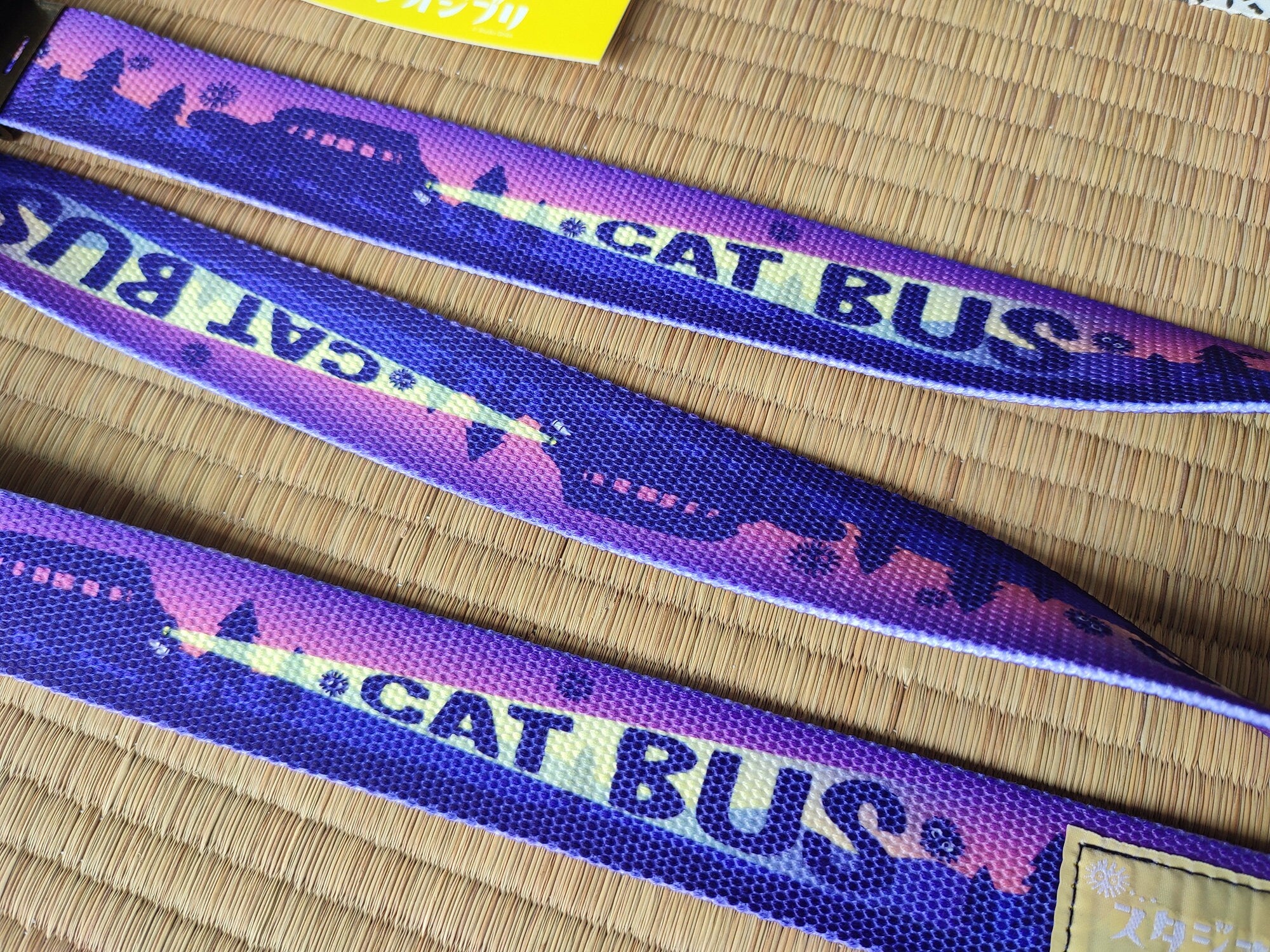 Official Ghibli Catbus Gacha Belt/Buckle • My Neighbor Totoro Ceinture/Strap • GBL Limited Edition - Image 3