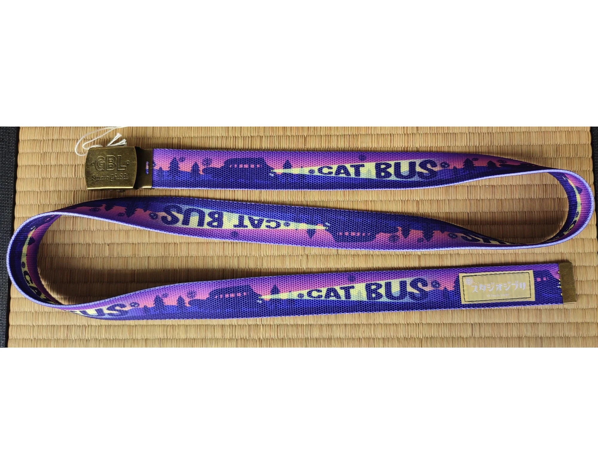 Official Ghibli Catbus Gacha Belt/Buckle • My Neighbor Totoro Ceinture/Strap • GBL Limited Edition - Image 8