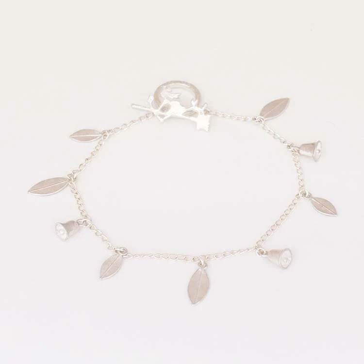 Official Ghibli Kikis Delivery Service Silver Bracelet • Japanese Handmade Jewelry • Ghibli Museum Exclusive - Image 3