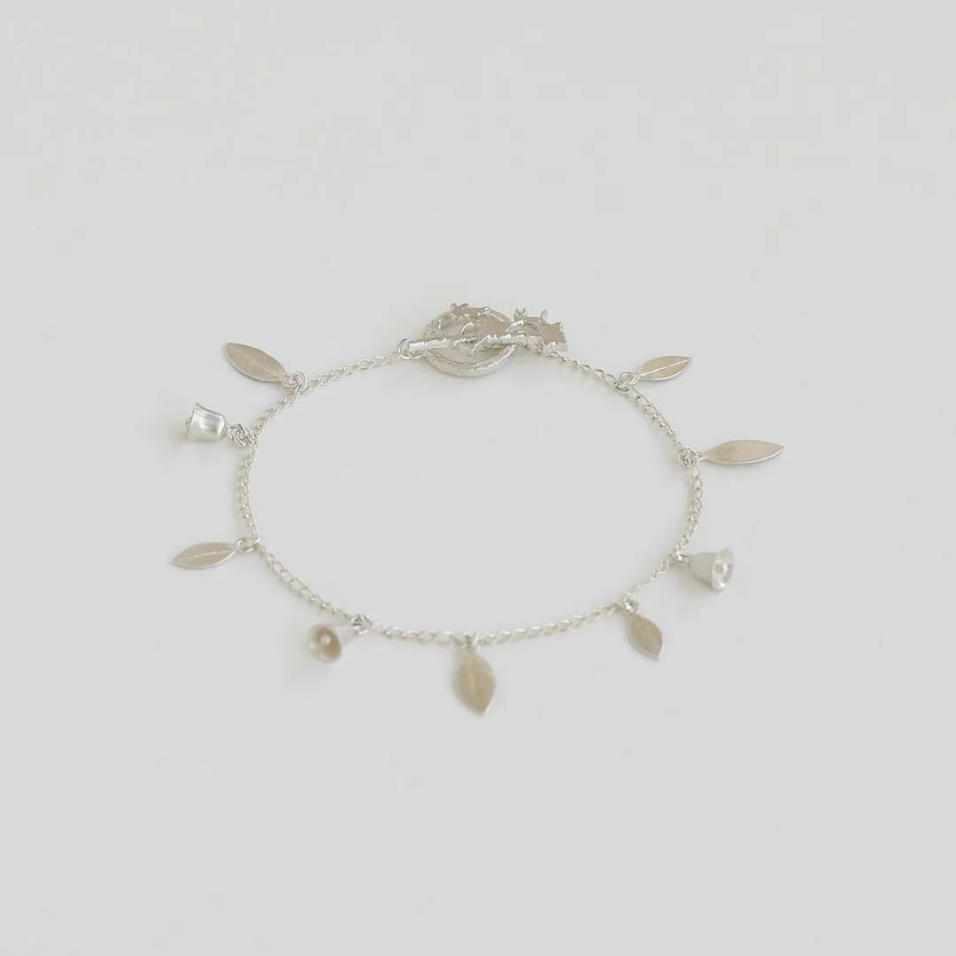 Official Ghibli Kikis Delivery Service Silver Bracelet • Japanese Handmade Jewelry • Ghibli Museum Exclusive - Image 5