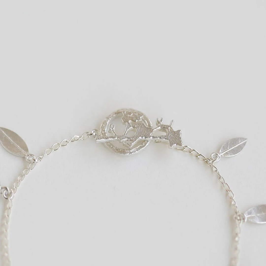 Official Ghibli Kikis Delivery Service Silver Bracelet • Japanese Handmade Jewelry • Ghibli Museum Exclusive - Image 7