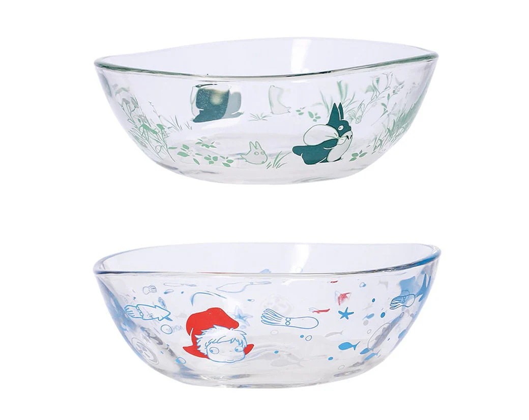 Official Ghibli Ponyo, Totoro Small Bowl/Dish • My Neighbor Totoro, Ponyo on the Cliff Soup/Salad/Noodle Bowl - Image 7