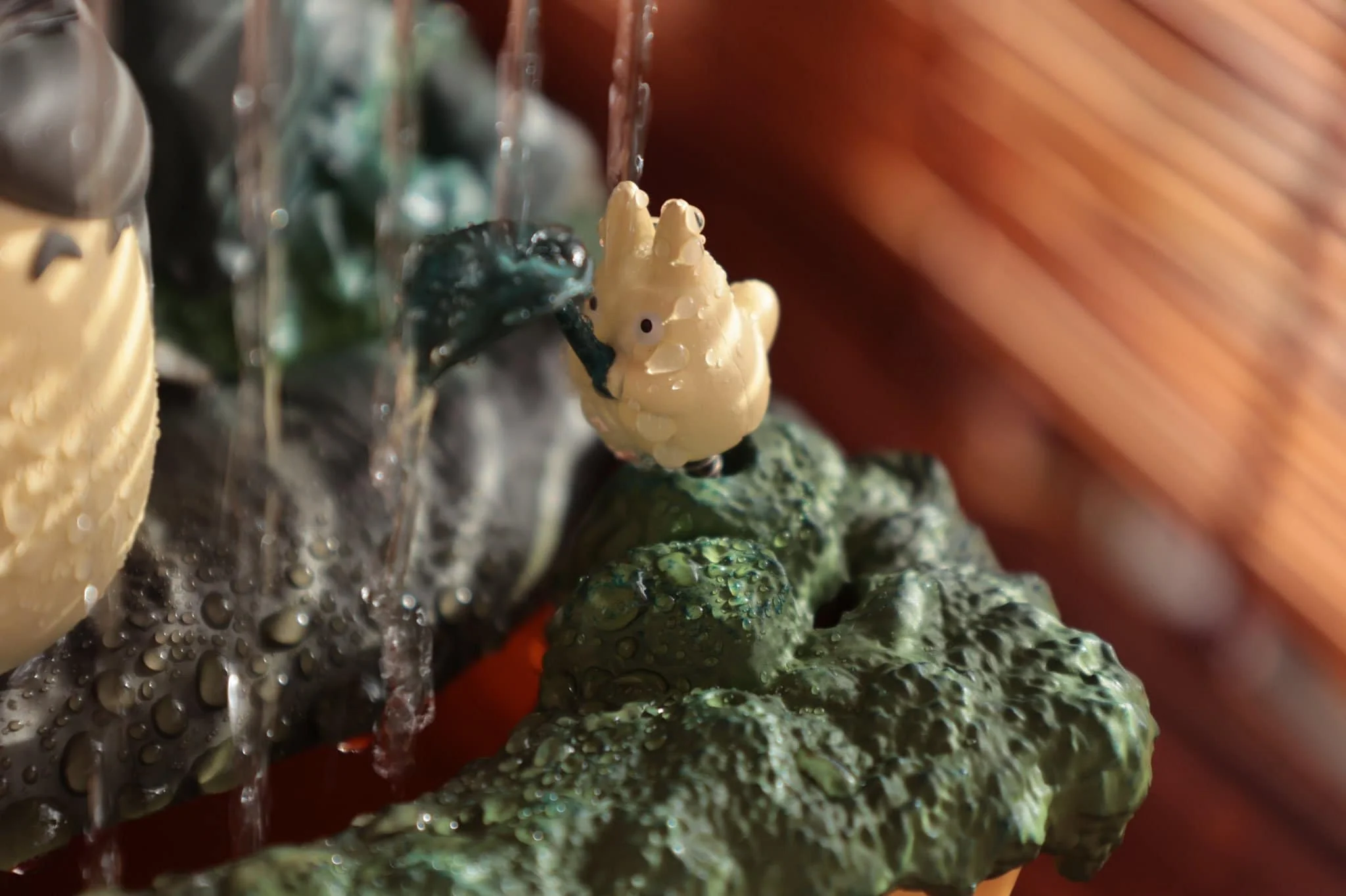 Official Ghibli Totoro Water Garden/Fountain • My Neighbor Totoro Bonsai Home Decor/Interior Diorama - Image 4