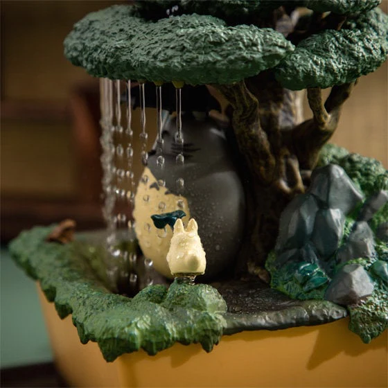Official Ghibli Totoro Water Garden/Fountain • My Neighbor Totoro Bonsai Home Decor/Interior Diorama - Image 5