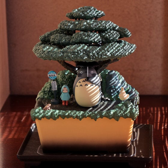 Official Ghibli Totoro Water Garden/Fountain • My Neighbor Totoro Bonsai Home Decor/Interior Diorama - Image 8