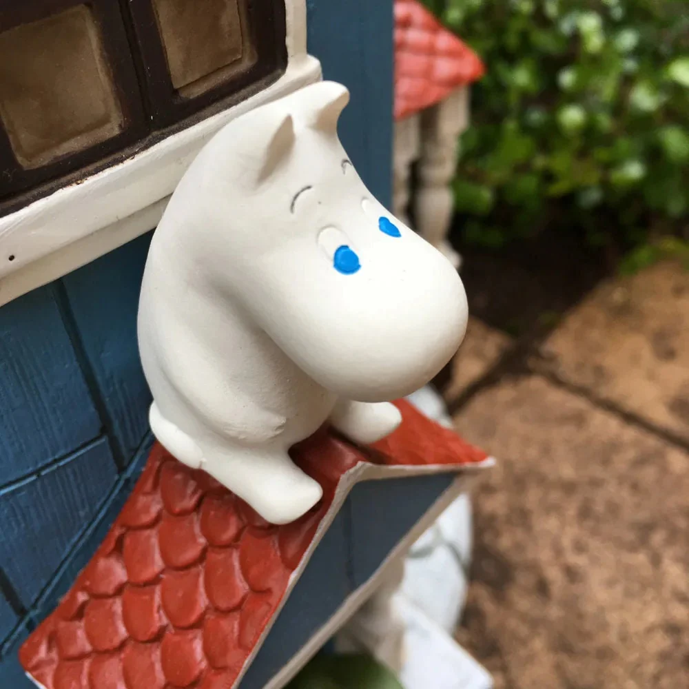 Official Moomin Huge Planter Cover/Stand/Urn • Figure/Figurine/Statue/Home Gardening Decor/Interior Diorama • Moomintroll, Little My - Image 3